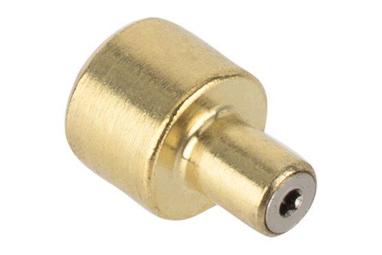 Fix It Sticks Brass Hammer Head has a steel insert base